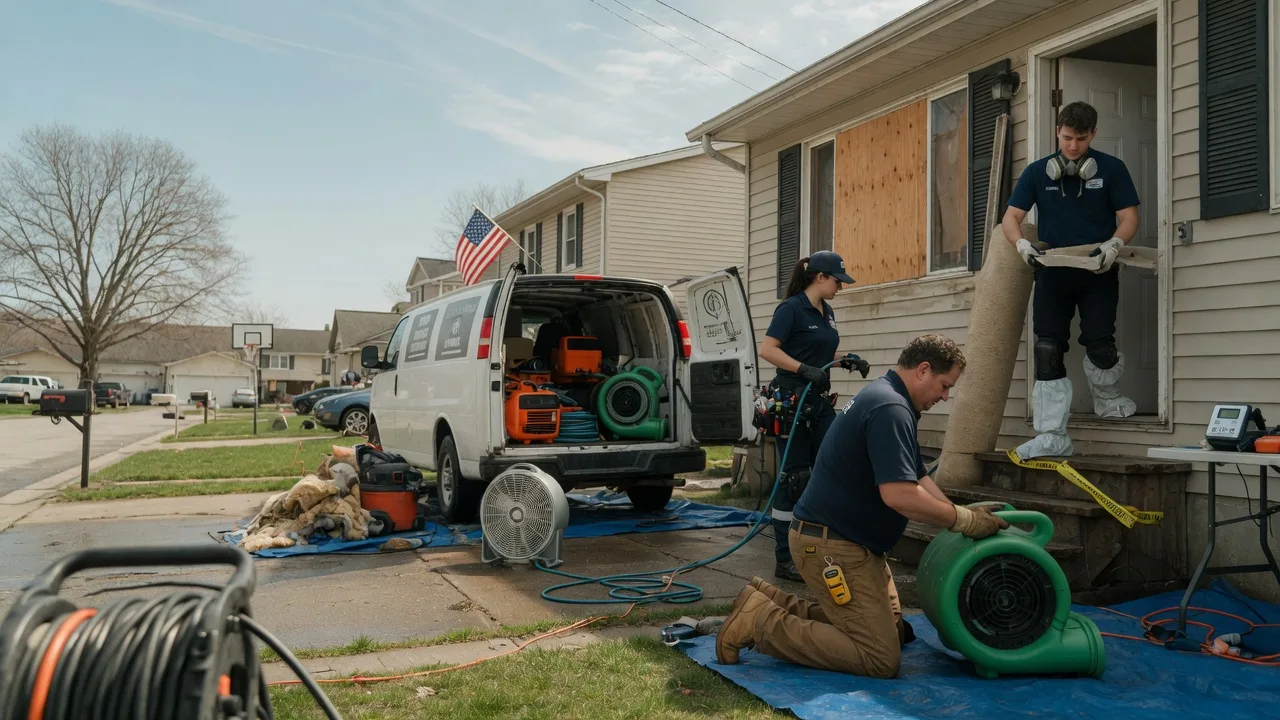Water Damage Restoration in Sandy Level, VA near me